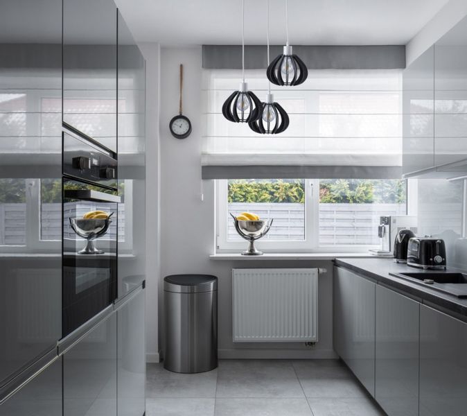 Lampa wisząca 3xE27 NICOLETA GREY 836 zdjęcie 2