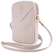 guess torebka guwbzpgstegpróżowy/pink zip triangle 4g