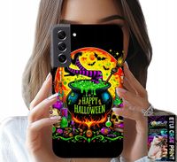 ETUI DO SAMSUNG GALAXY S22 - WIEDŹMA KOCIOŁEK RÓŻDŻKA HALLOWEEN SZKŁO