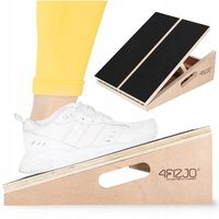 DREWNIANA PLATFORMA DO ROZCIĄGANIA DO ĆWICZEŃ ŁYDEK REGULOWANA SLANT