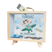 SKARBONKA - OTWIERANA, PREZENT DLA DZIECKA CHŁOPCA, PREZENT NA ROCZEK
