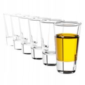 KIELISZKI DO WÓDKI SHOTÓW LIKIERU 28 ml 6 szt