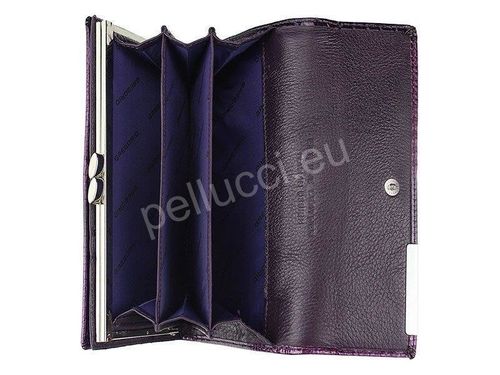 Portfel damski skórzany PELLUCCI GF109 Czerwony na Arena.pl