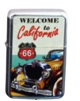 Zapalniczka Benzynowa z Nadrukiem Starego Samochodu Gentelo