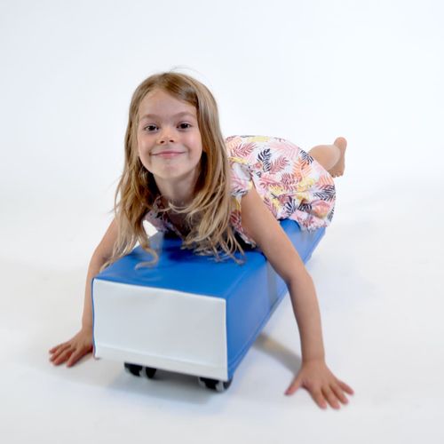 jeździk Long Dady niebieski MAŁPISZON na Arena.pl