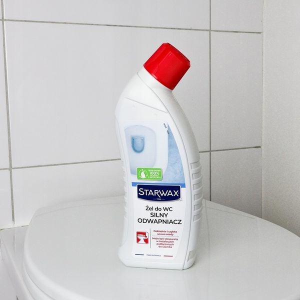 ŻEL DO WC PŁYN SILNY ODWAPNIACZ DO WC STARWAX 43390 USUWA KAMIEŃ zdjęcie 4