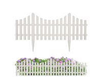 Płotek ogrodowy plastikowy palisada obrzeże 60x22