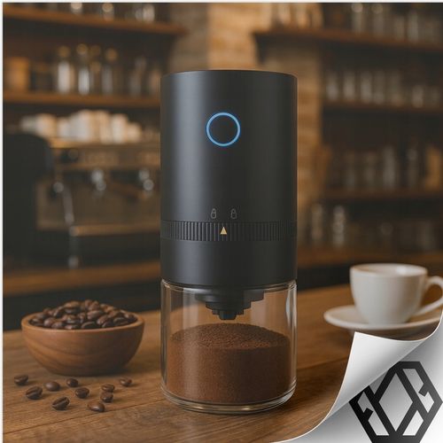 MINI ELEKTRYCZNY MŁYNEK DO MIELENIA KAWY PRZYPRAW PRZENOŚNY WYDAJNY na Arena.pl