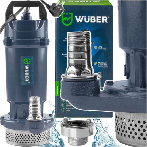 POMPA DO WODY CZYSTEJ BRUDNEJ ŚCIEKÓW SZAMBA Z SITKIEM ZANURZENIOWA 1" na Arena.pl