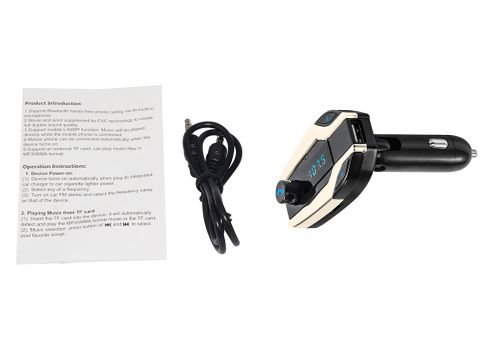 Transmiter FM LCD X7 Bluetooth AD2P MP3 USB na Arena.pl