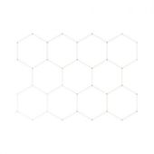 LAMPA LED HEXAGON 368W 6500K 150 STOPNI