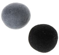 COSMA Piłki wełniane 2 szt. 100% wełny EKO naturalna zabawka dla kota 5,5cm