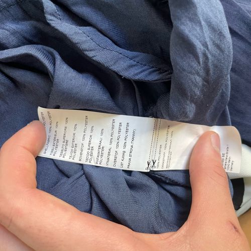 Kombinezon Damski Bez Rękawów Lekki Wygodny Granatowy Rozmiar 36 na Arena.pl