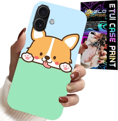 ETUI DO IPHONE 16 PLUS - SŁODKI PIESEK WZORY Z BAJEK POKROWIEC na Arena.pl