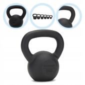 Kettlebell Żeliwny XTREXO 6kg czarny DO ĆWICZEŃ FITNESS OBCIĄŻENIE