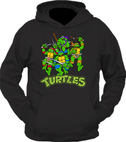 Bluza z kapturem Żółwie Ninja