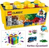 LEGO Classic Kreatywne Klocki 10696 484 elementy KARTKA Z ŻYCZENIAMI