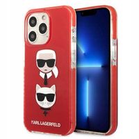 2 x ETUI SILIKONOWE KARL LAGERFELD CHOUPETTE HEAD DO IPHONE 13 PRO 6,1" CZE