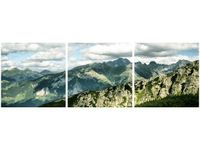 90X30CM TATRY TRÓJ OBRAZ