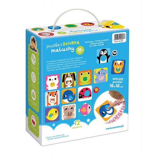 Puzzle CzuCzu puzzle z dziurką 24 elementów Puzzle z dziurką Maluchy na Arena.pl