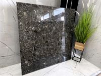 Duże płyty polerowane jak BETON gres GRAFIT 120x120 WYSOKI POŁYSK Tanio