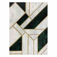 RUG/LU/ESTEMA/MARBLE3/BOTTLEGREEN+GOLD/80x150