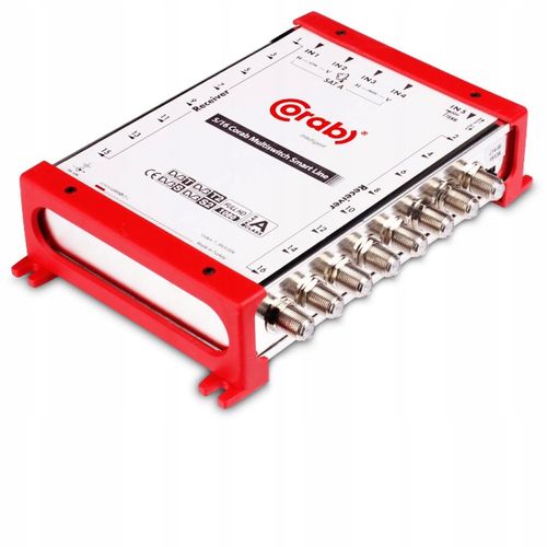 MULTISWITCH SMART LINE 5/16 CORAB TV SAT DVB-S2 na Arena.pl