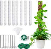 Przezroczyste pręty do roślin pnących zestaw DIY 61 cm