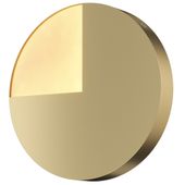 Ledowa lampa ścienna Jupiter MOD320WL-L8BS3K 8W 3000K mosiądz