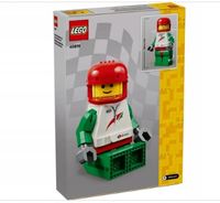 LEGO 40819 duża minifigurka kierowcy wyścigowego