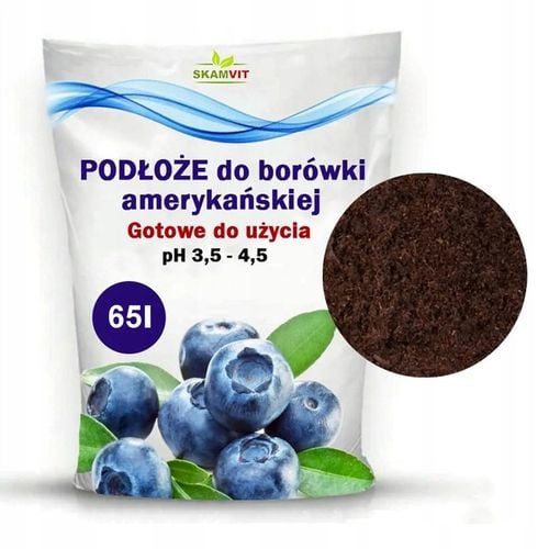 ZIEMIA PODŁOŻE DO BORÓWKI Z NAWOZEM KWAŚNA TORF ROŚLIN KWASOLUBNYCH na Arena.pl