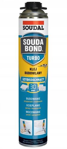 Klej pistoletowy Szybkoschnący - Soudabond Turbo 750 ml - pianka na Arena.pl