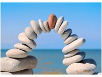 50X70CM CZERWONY GÓRZE OBRAZ POKOJU DREWNINE