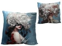 Poduszka z wypełnieniem/suwak - L. Lozano, Lady`s Floral Symphony (CARMANI)