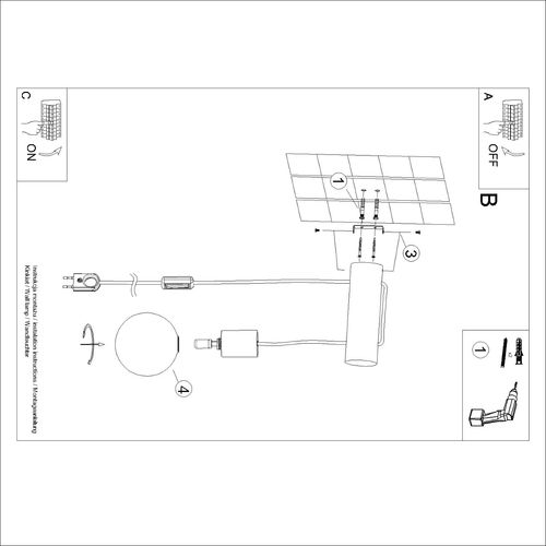 Kinkiet NIMBI G9 z włącznikiem na Arena.pl