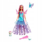 SZCZYPTA MAGII LALKA BARBIE MALIBU lalka z pieskiem, motylkiem