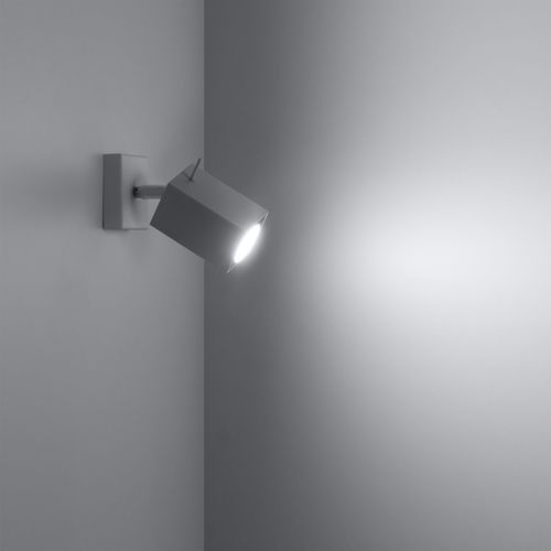 Kinkiet lampa ścienna MERIDA Biały Sollux Lighting na Arena.pl