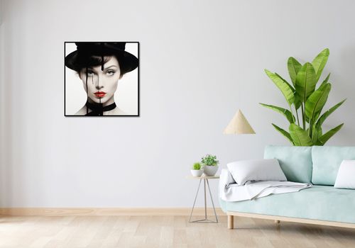 Plakat 70x70cm Atramentowa Aura na Arena.pl