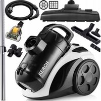 ODKURZACZ CYKLONOWY BEZWORKOWY KERCH XTREME 3999W 2L +TURBOSZCZOTKA