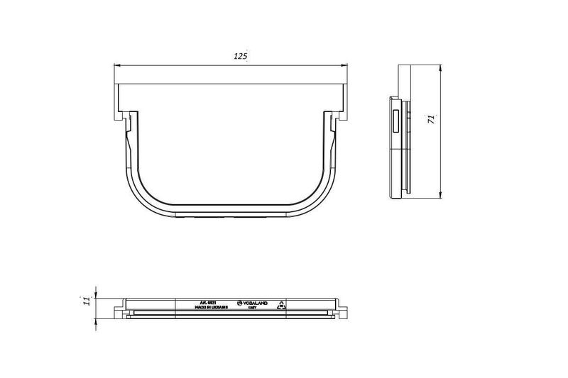 Zaślepka do odpływu Spark Easy2 zdjęcie 2