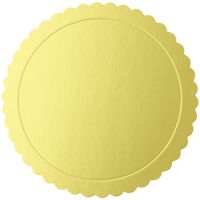 Tacka na ciasto okrągła złota 30cm 1szt