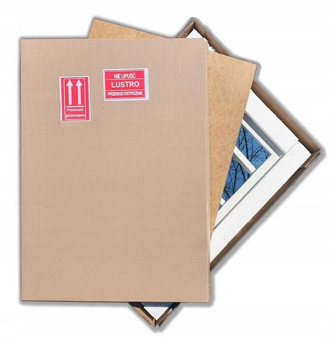 DUŻE Lustro w ramie STOJĄCE 170x50 BIAŁE na Arena.pl