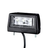 Lampa oświetlenia tablicy rejestracyjnej LED 12V 24V z przewodem HOR 79