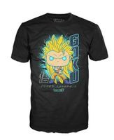 funko pop! tees dragon ball z goku glow t-shirt s