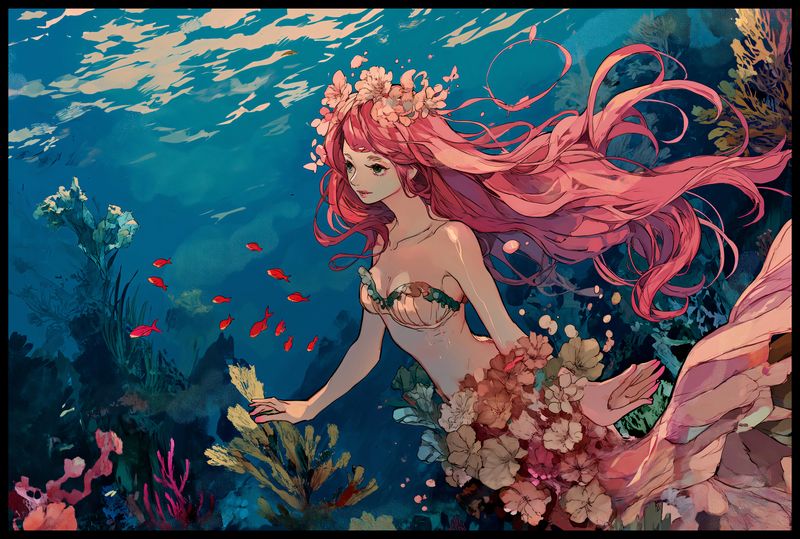 Plakat 91,5x61cm Nimfa Oceanu zdjęcie 2