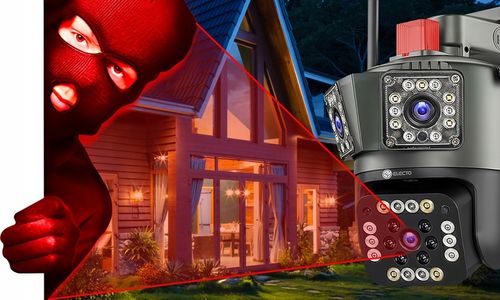 KAMERA WIFI IP SMART OBROTOWA FULL HD ZEWNĘTRZNA POTRÓJNA ZOOM MONITORING na Arena.pl