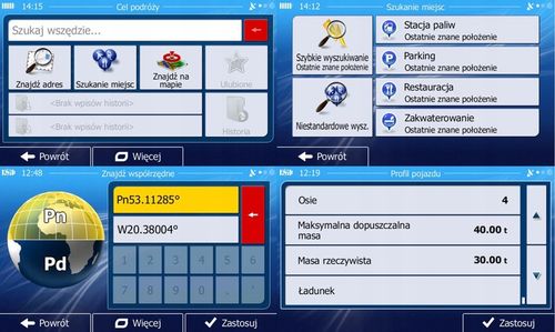 Nawigacja samochodowa GPS dla CIĘŻARÓWEK iGO Primo Truck 7 Cali Ekran na Arena.pl