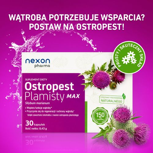 Nexon Ostropest Plamisty Max 30 kaps. na Arena.pl