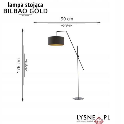 Lampa podłogowa stojąca BILBAO GOLD na Arena.pl