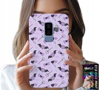 ETUI DO SAMSUNG GALAXY S9 PLUS - MODNE WZORY WIDŁY SERCA KOKARDKI KOKARDA